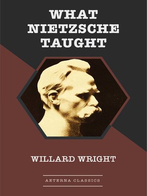 cover image of What Nietzsche Taught